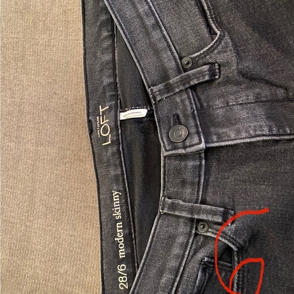 Loft size 6 jeans - Picture 14 of 14